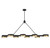 Savoy House - 1-1636-8-143 - LED Linear Chandelier - Ashor - Matte Black w/Warm Brass