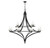 Savoy House - 1-1672-12-89 - 12 Light Chandelier - Director - Matte Black