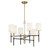 Tivoli Six Light Chandelier (1-1887-6-143)