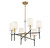 Tivoli Six Light Chandelier (1-1887-6-143)