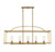 Palladian Five Light Linear Chandelier (1-190-5-322)