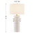 Cindy One Light Table Lamp (11-CD09)