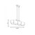 Orleans Five Light Linear Chandelier (1-2330-5-50)