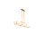 Orleans Five Light Linear Chandelier (1-2330-5-60)