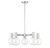 Savoy House - 1-3073-5-11 - Five Light Chandelier - Wright - Chrome