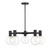 Savoy House - 1-3073-5-89 - Five Light Chandelier - Wright - Matte Black