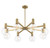 Wright Eight Light Chandelier (1-3074-8-322)