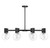 Wright Eight Light Chandelier (1-3074-8-89)