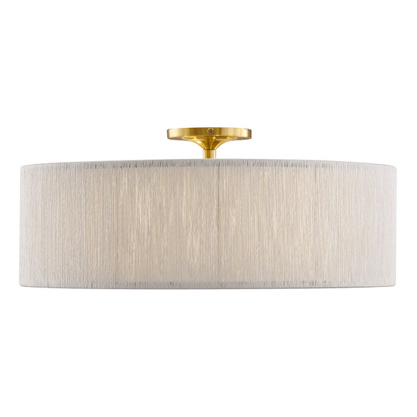 Savoy House - 6-9311-4-322 - Four Light Flush Mount - Maynard - Warm Brass