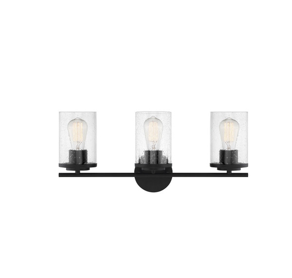 Savoy House - 8-8020-3-BK - Three Light Bath Bar - Marshall - Matte Black