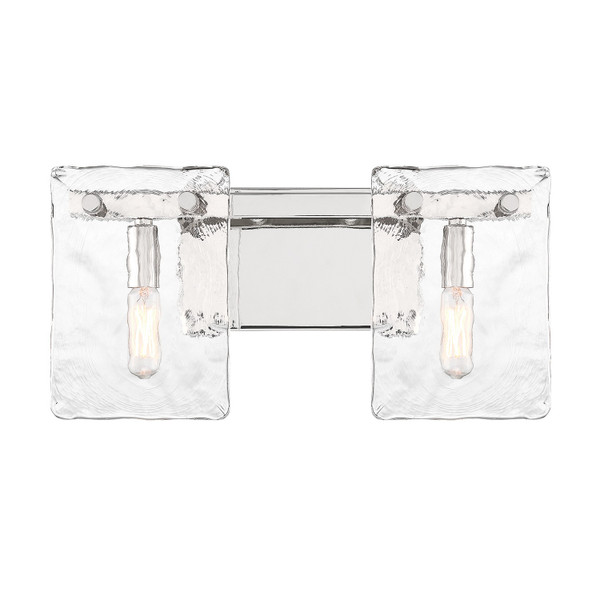 Savoy House - 8-8204-2-109 - Two Light Bathroom Vanity - Genry - Polished Nickel