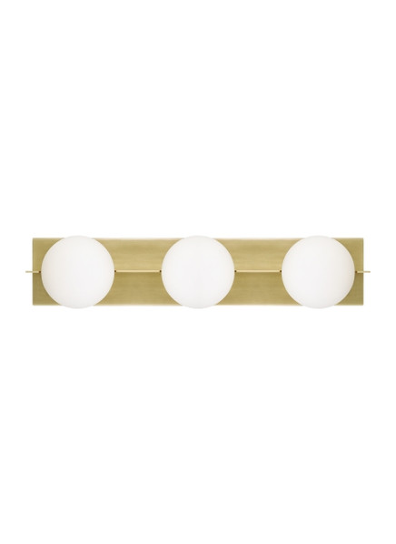 Visual Comfort Modern - 700BCOBL3R - LED Bath - Orbel - Aged Brass