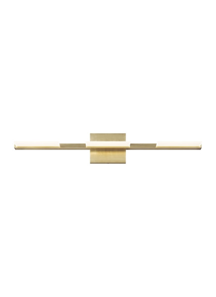 Visual Comfort Modern - 700BCTRS3R-LED930 - LED Bath - Tris - Aged Brass