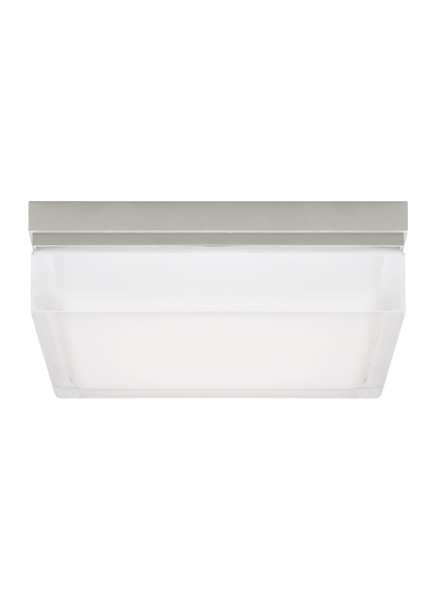 Visual Comfort Modern - 700BXLS-LED3 - LED Flush Mount - Boxie - Satin Nickel