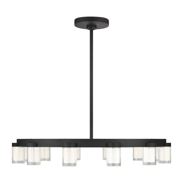 Visual Comfort Modern - 700ESF32B-LED927-277 - LED Chandelier - Esfera - Nightshade Black