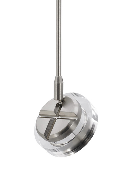 Visual Comfort Modern - 700MPBRM9303008CS - LED Head - Brim - Satin Nickel