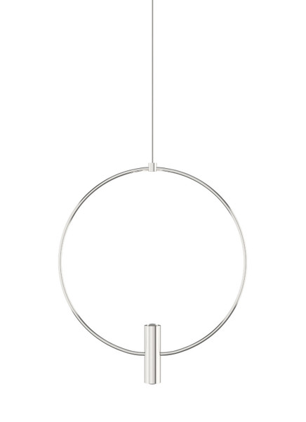 Visual Comfort Modern - 700MPLAY13S-LED930 - LED Pendant - Layla - Satin Nickel