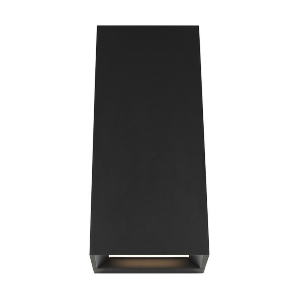 Visual Comfort Modern - 700OWPIT12B-LED930 - LED Outdoor Wall Mount - Pitch - Black
