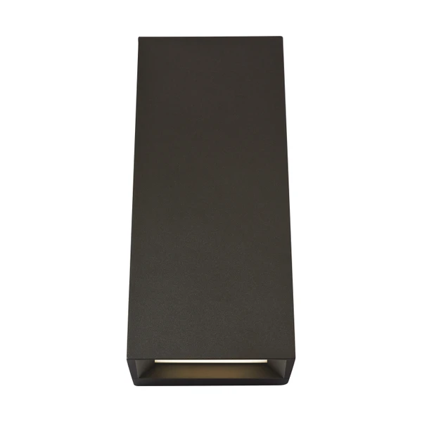 Visual Comfort Modern - 700OWPIT12Z-LED930-277 - LED Outdoor Wall Mount - Pitch - Bronze