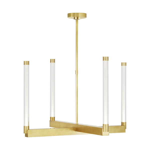 Visual Comfort Modern - 700PHB24NB-LED927-277 - LED Chandelier - Phobos - Natural Brass