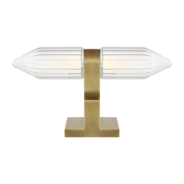 Visual Comfort Modern - 700PRTLGSN8BR-LED927 - LED Table Lamp - Langston - Plated Brass