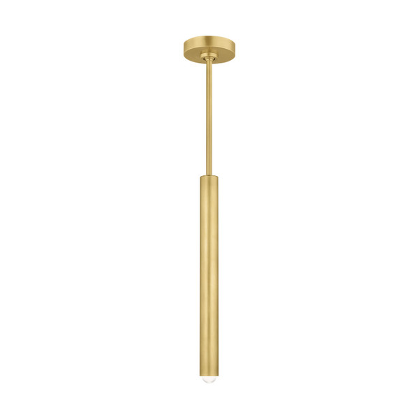 Visual Comfort Modern - 700TDEBL16NB-LED927-277 - LED Pendant - Ebell - Natural Brass