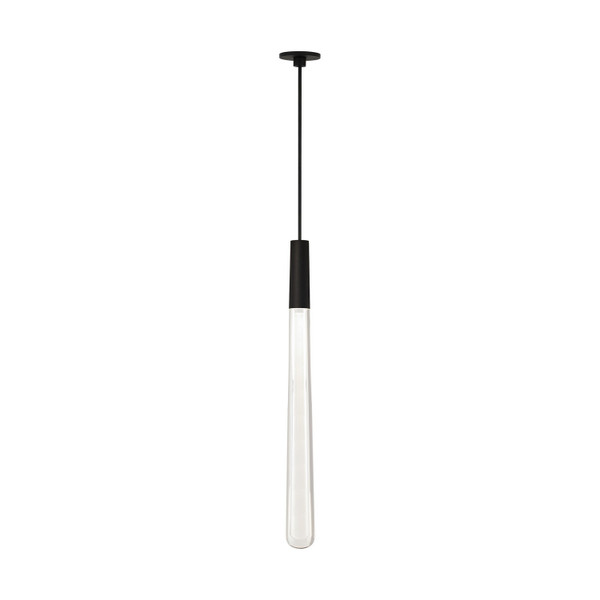 Visual Comfort Modern - 700TRSPAPYLC1PB-LED930 - LED Pendant - Pylon - Nightshade Black