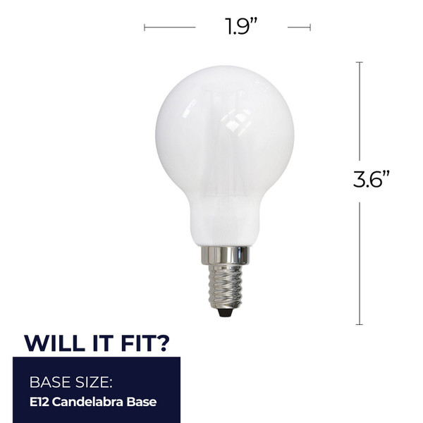 Bulbrite - 776827 - Light Bulb - 7 - Milky