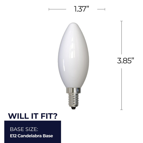 Bulbrite - 776963 - Light Bulb - 7 - Milky