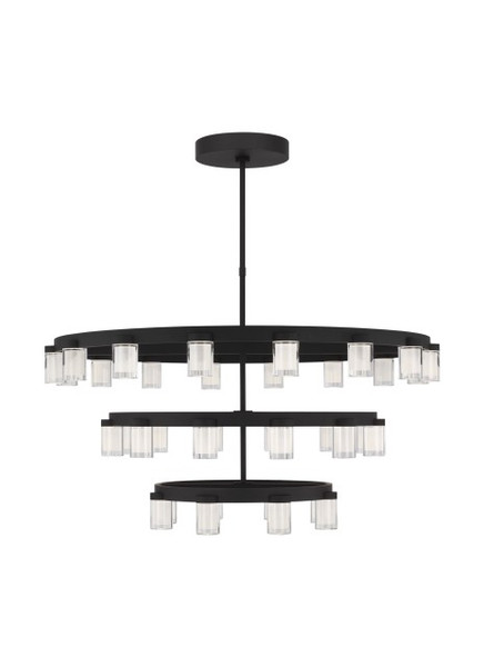 Visual Comfort Modern - KWCH19627B - LED Chandelier - Esfera - Nightshade Black