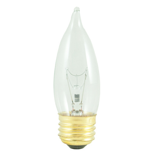 Bulbrite - 408040 - Light Bulb - Torpedo - Clear