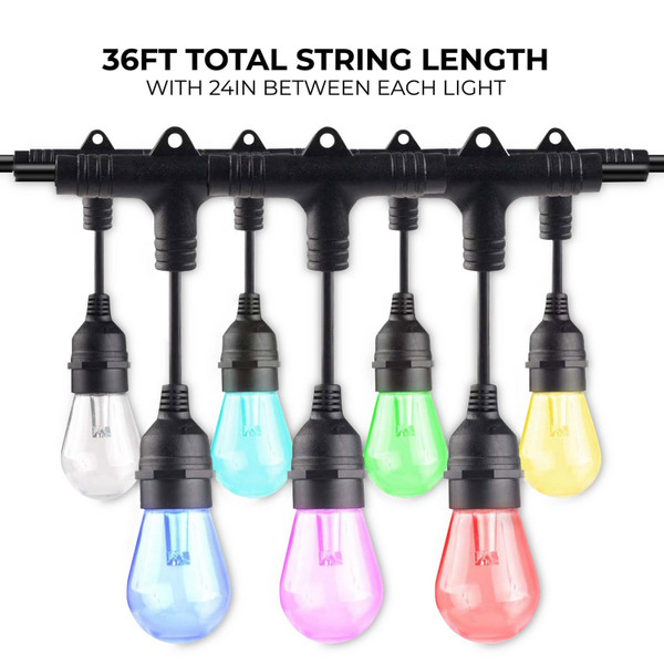 Bulbrite - 814361 - String Light - 9 - Smart String Light