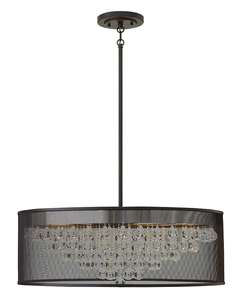 Fredrick Ramond - FR38906BLK - LED Chandelier - Fiona - Black