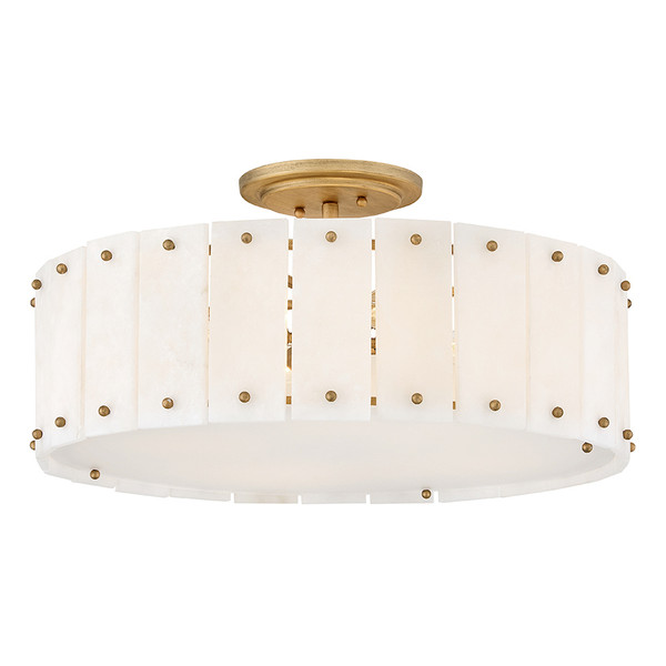 Fredrick Ramond - FR47753BNG - LED Semi-Flush Mount - Simone - Burnished Gold