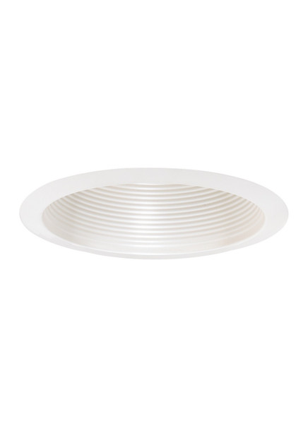 Generation Lighting - 1154AT-14 - 6Baffle Shower Trim - Recessed Trims - White Trim / Baffle