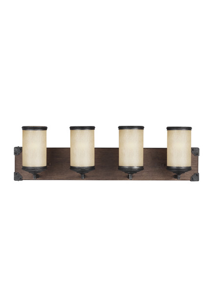 Generation Lighting - 4413304EN3-846 - Four Light Wall / Bath - Dunning - Stardust
