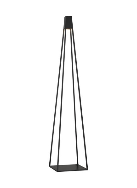 Visual Comfort Modern - SLOFL10927BK - LED Outdoor Floor Lamp - Apex - Black
