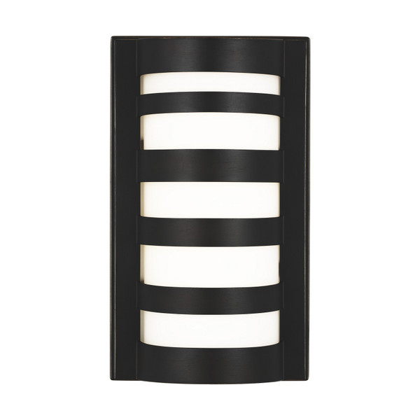 Generation Lighting - 8543193S-71 - LED Outdoor Wall Lantern - Rebay - Antique Bronze