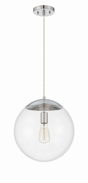 Craftmade - 56893-CH - One Light Pendant - Gaze - Chrome