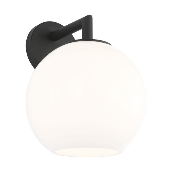 Generation Lighting - GLO1371TXB - One Light Outdoor Wall Lantern - Toca - Textured Black