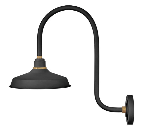 Hinkley - 10372TK - One Light Outdoor Lantern - Foundry Classic - Textured Black