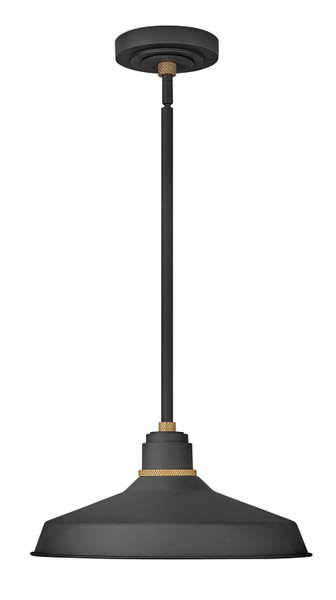 Hinkley - 10483TK - LED Convertible Pendant Barn Light - Foundry Classic - Textured Black