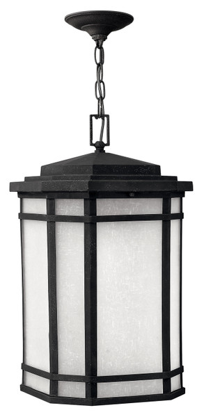 Hinkley - 1272VK - LED Hanging Lantern - Cherry Creek - Vintage Black