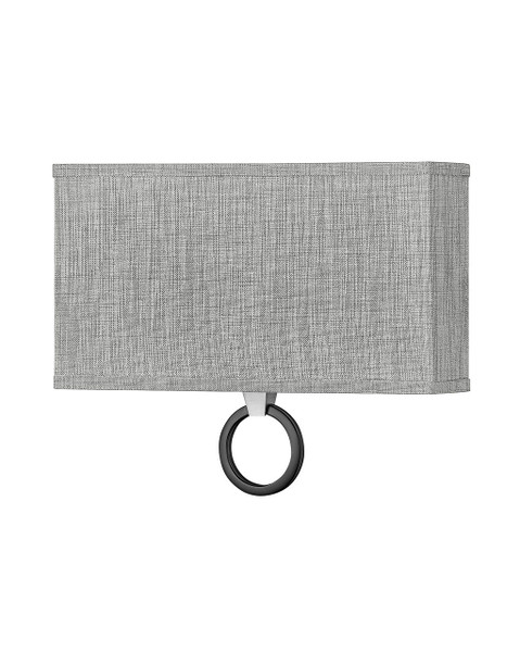 Hinkley - 41203BN - LED Wall Sconce - Link Heathered Gray - Brushed Nickel