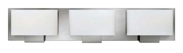 Hinkley - 53553BN - Three Light Vanity - Mila - Brushed Nickel