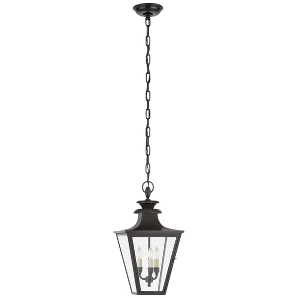 Visual Comfort Signature - CHO 5414BC-CG - Three Light Hanging Lantern - Albermarle - Blackened Copper