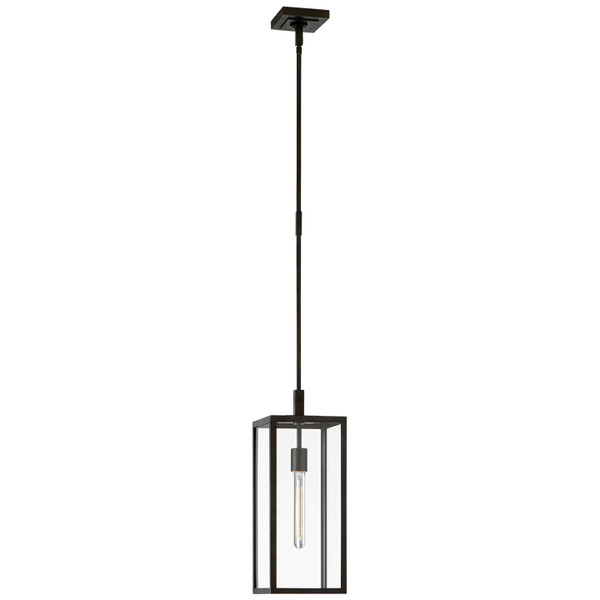 Visual Comfort Signature - CHO 5932AI-CG - One Light Hanging Lantern - Fresno - Aged Iron