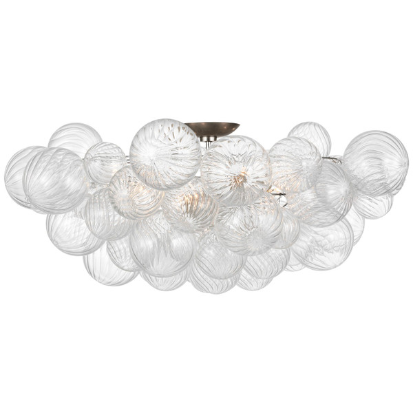 manufacturer_finish:Burnished Silver Leaf and Clear Swirled Glass