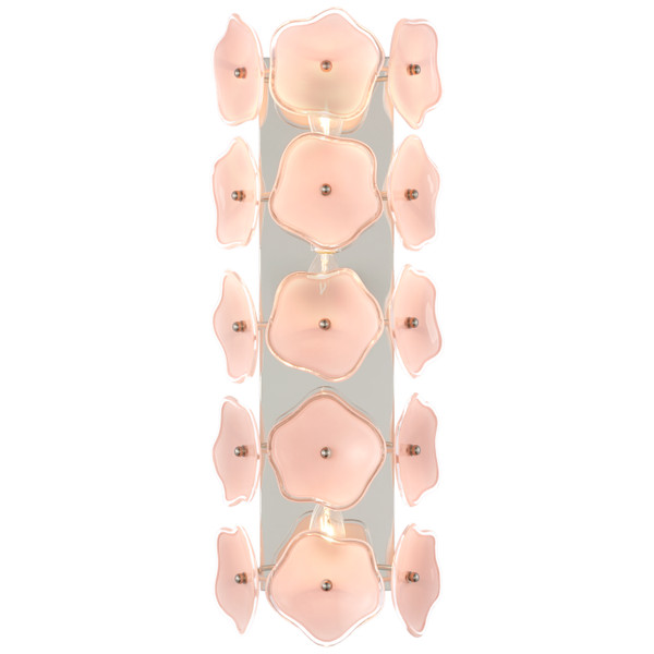 manufacturer_finish:Polished Nickel|manufacturer_glass:Blush Tinted Glass