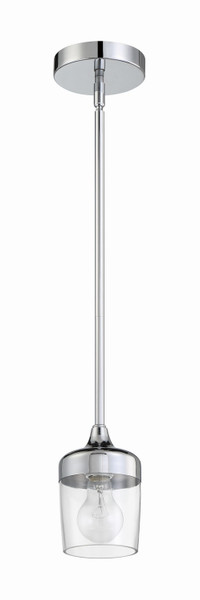 Craftmade - 58191-CH - One Light Mini Pendant - Wrenn - Chrome